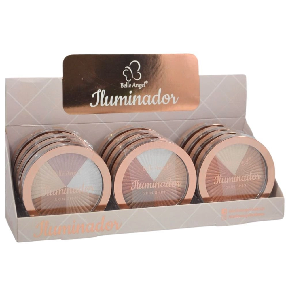  Box 12 Iluminador Skin Shine Belle Angel B115 