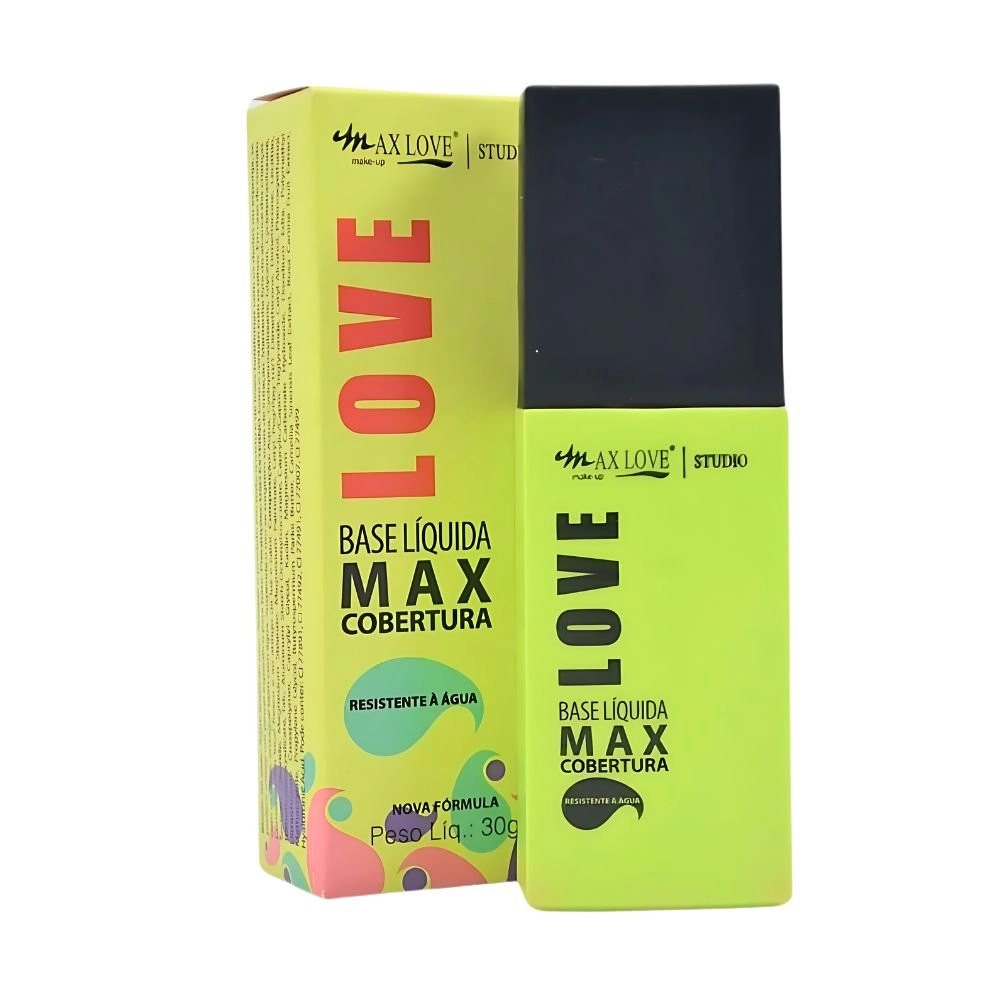  Base Líquida Matte Max Cobertura Cor 515 Max Love 