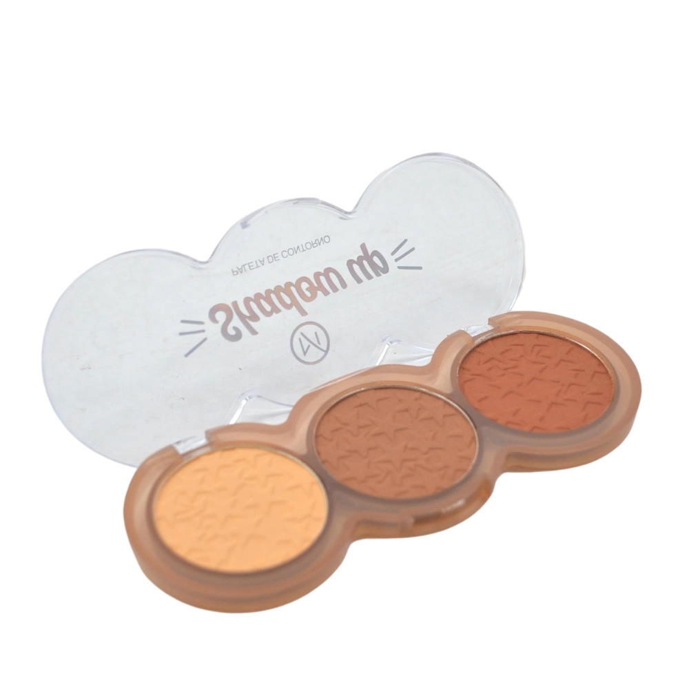  Paleta de Contorno 3 Tons Shadow Up Mylife MY8284 Cor 02 