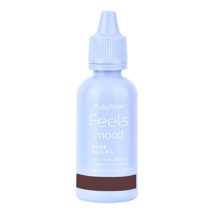  Base Fluida E153 Feels Mood Ruby Rose HB901 Efeito Natural 