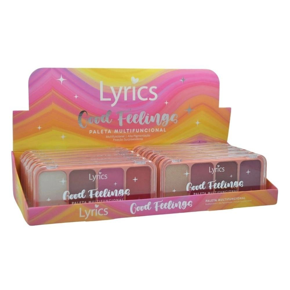  Box 12 Paleta Multifuncional Alta Pigmentação Lyrics HB102468 