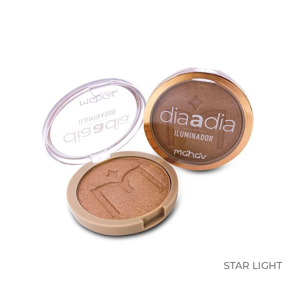  Pó Iluminador Vegano Dia a Dia Star Light Mahav IDDMVSL 
