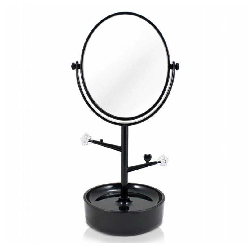  Espelho de Mesa com Porta Jóias Jacki Design AWA17205 