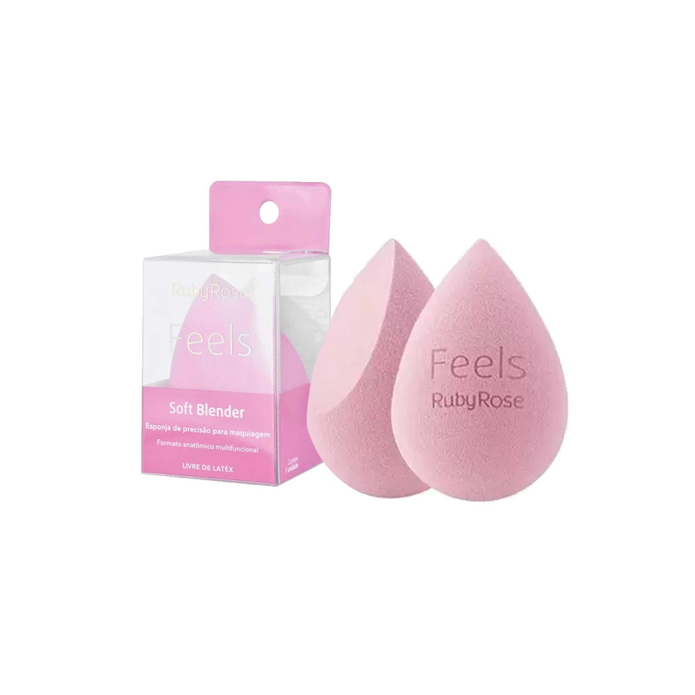  Esponja Soft Blender Feels Ruby Rose HBS01 