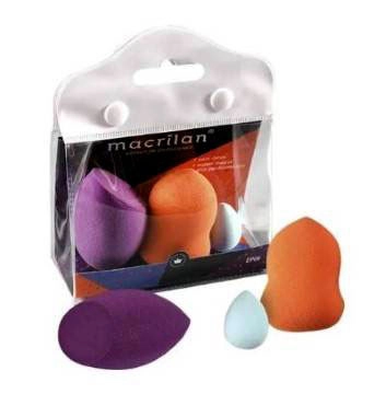  Kit Esponja de Maquiagem EP06 Macrilan 