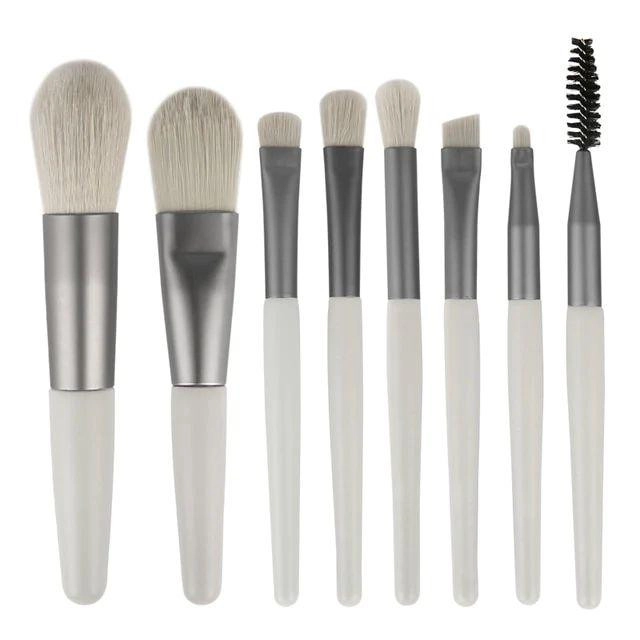  Kit de Pincel com 8 mini pincéis Make Lolita QBM00820 