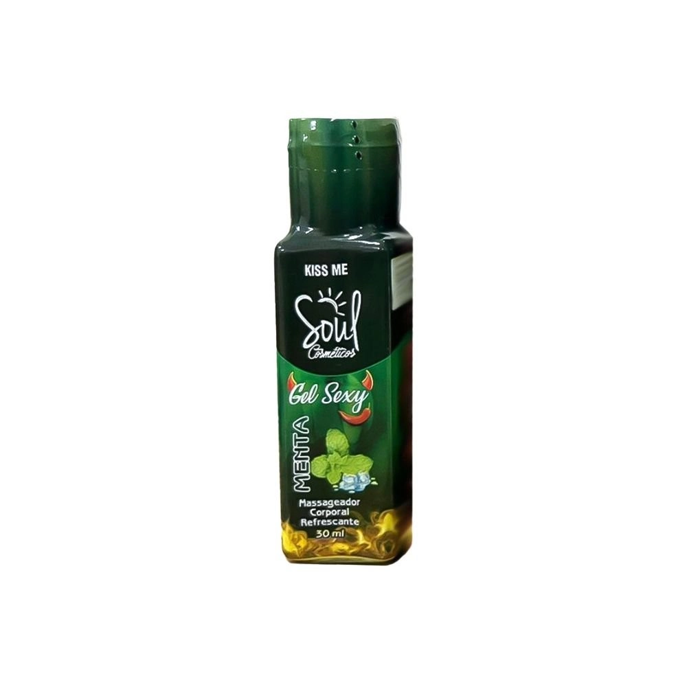  Massageador Corporal Gel Sexy Menta Soul Cosméticos 