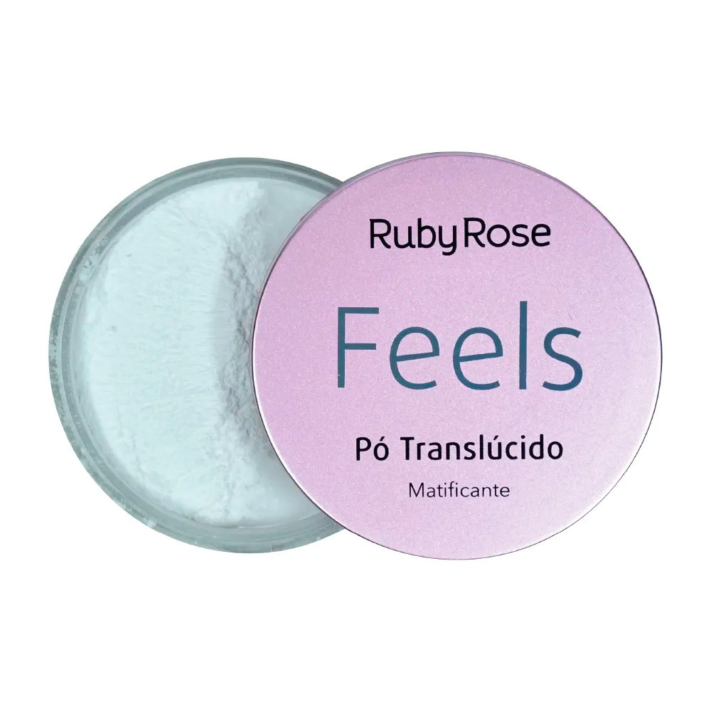  Pó Translúcido Matificante Feels Ruby Rose HB7224 