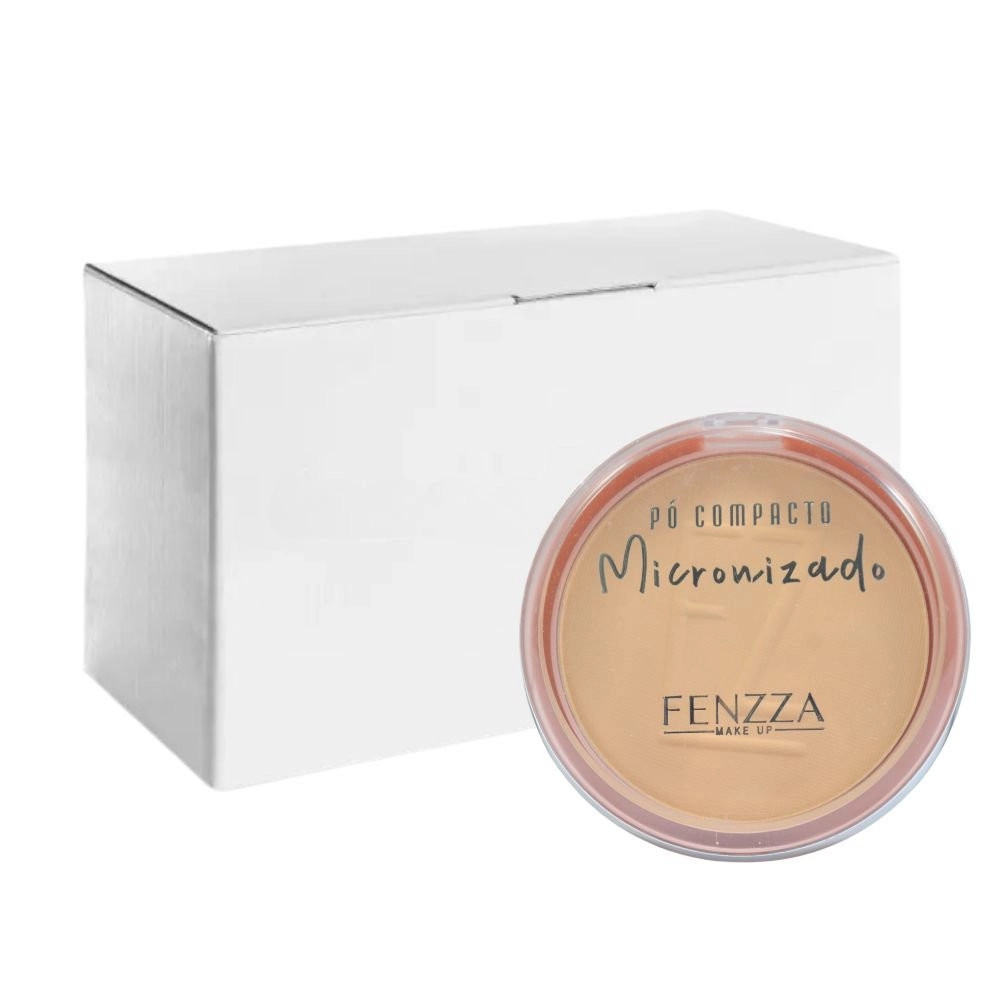  Box 12 Pó Compacto Micronizado Cor 2 Fenzza FZ34021 