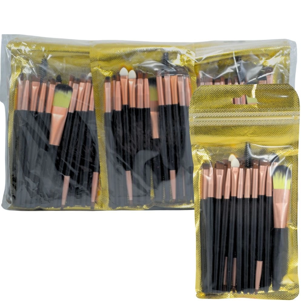 Pacote 12 Kit de Pincel com 20 mini Pincéis WL193 