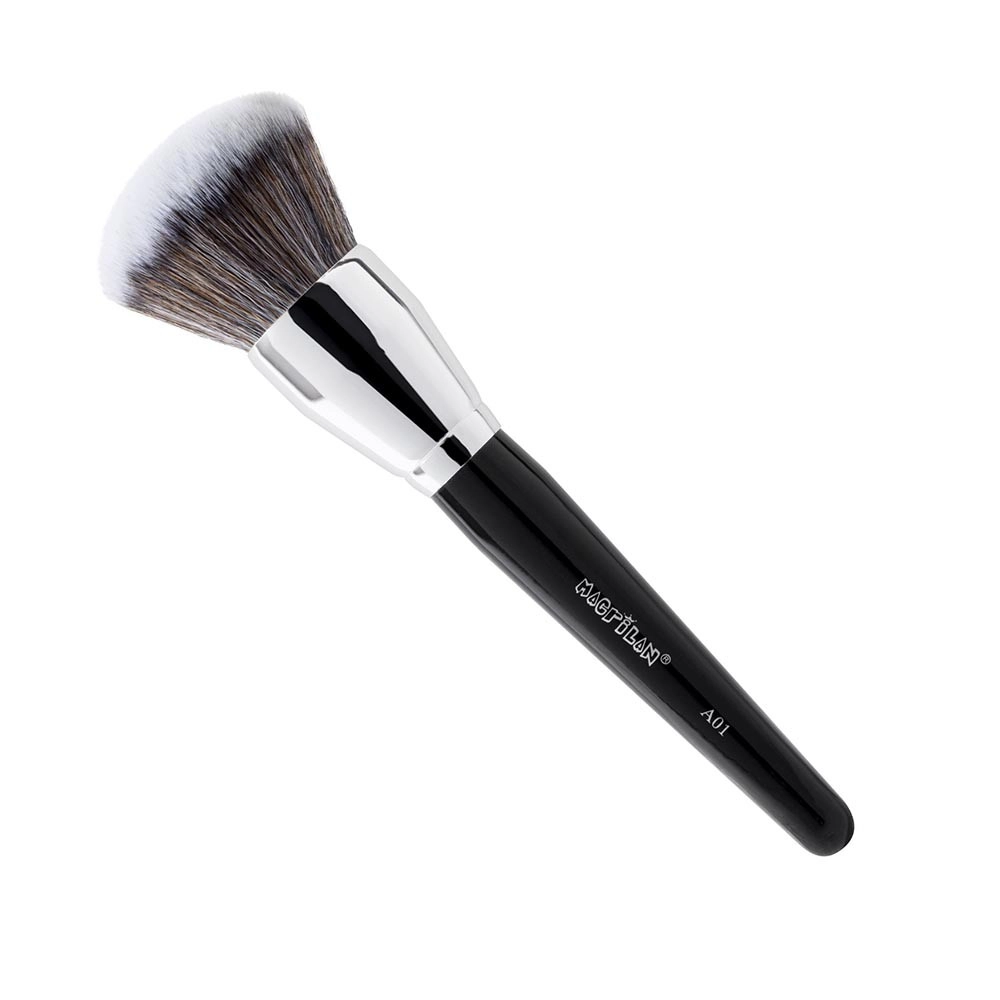  Pincel Profissional Grande para Pó Macrilan Linha Max A01 