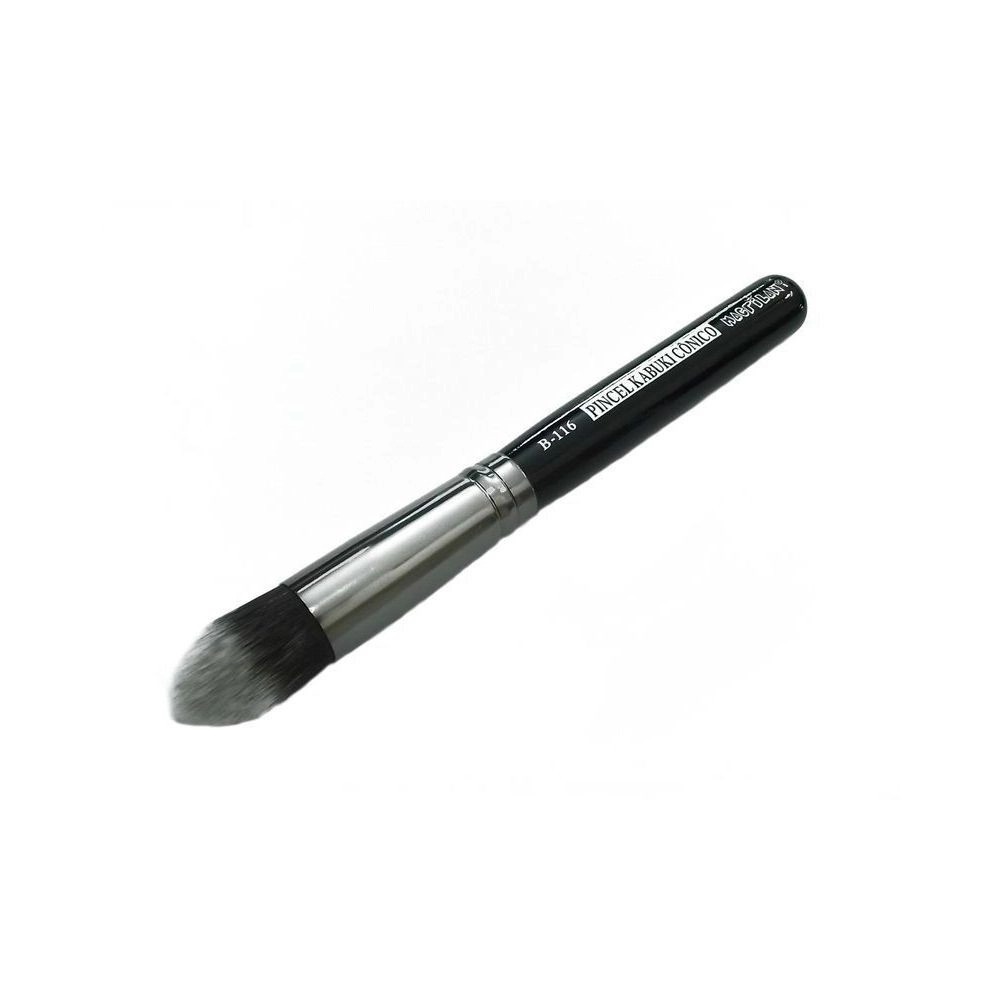  Pincel Profissional Kabuki Cônico Macrilan B116 