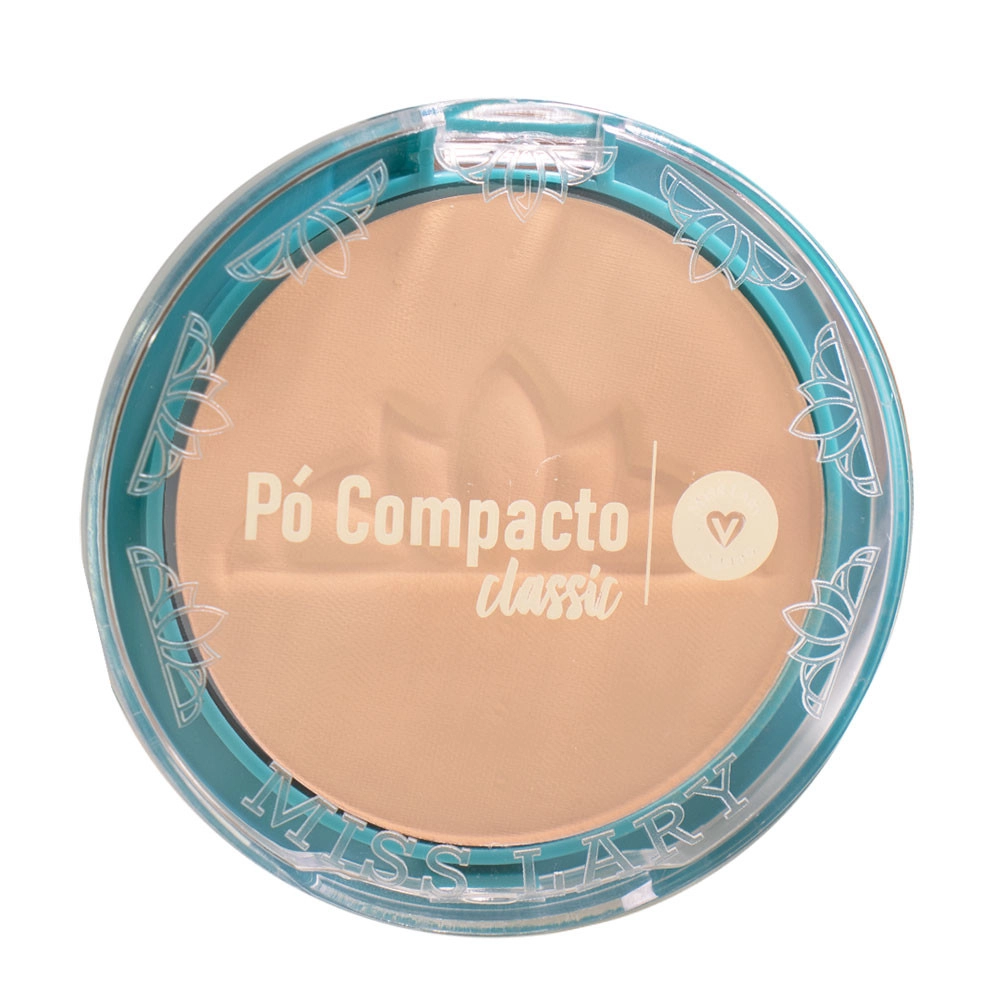  Pó Compacto Vegano Cor 2 Miss Lary ML301 