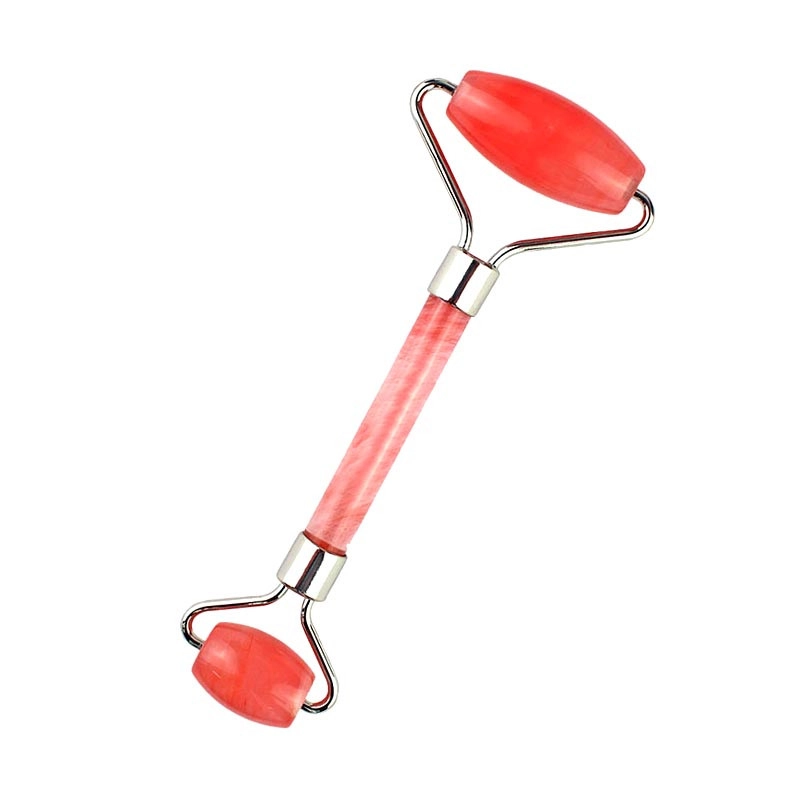  Rolo Massageador Pedra Natural Anti Rugas e Massagem Facial 